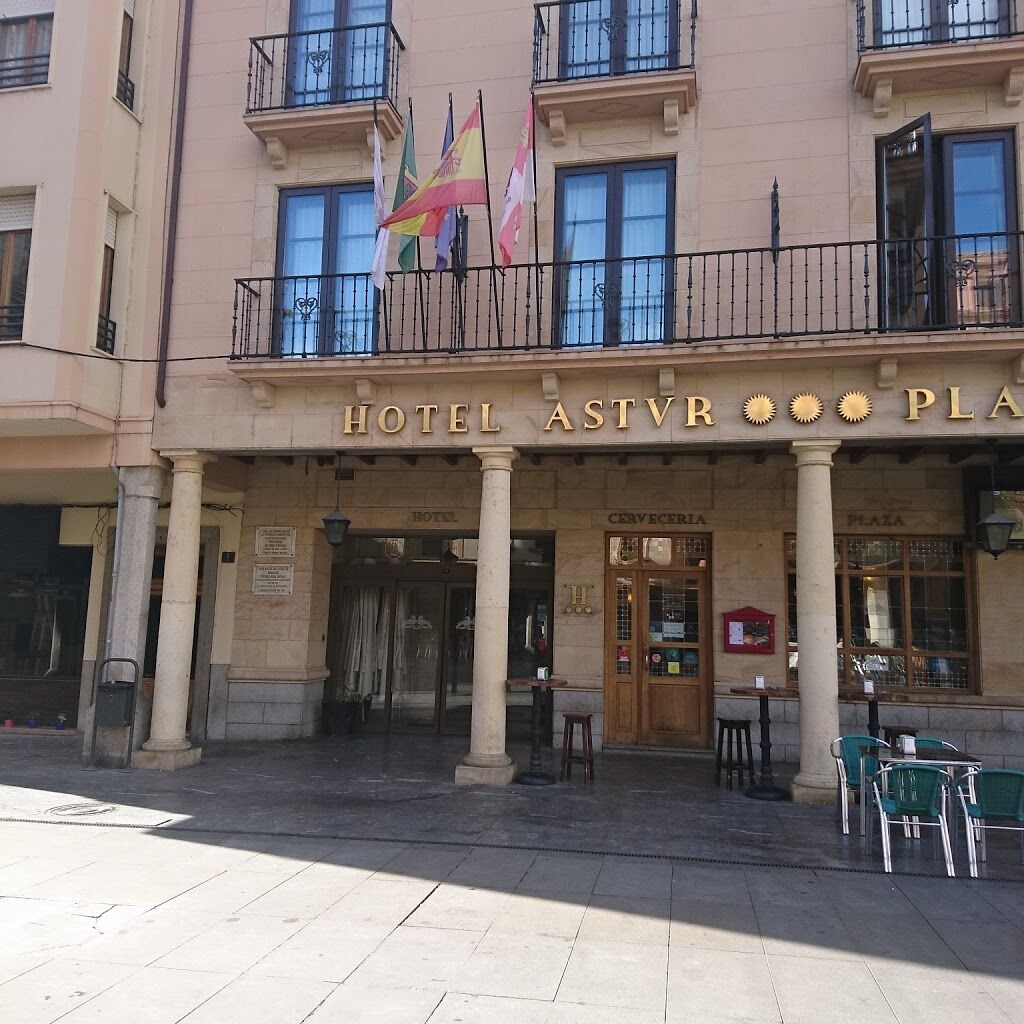Hotel Astur Plaza Astorga Exterior foto